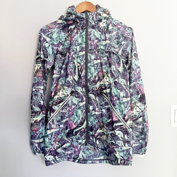 Lululemon Miss Misty Rain Jacket II Iridescent Multi Size 4 - Picture 1 of 9